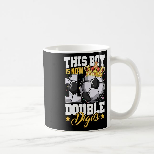 Mug Ce garçon a maintenant 10 ans à double chiffres So (Droite)