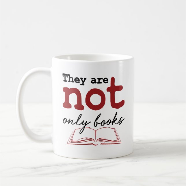Mug Ce Ne Sont Pas Seulement Des Livres Vocabulaire Le (Gauche)