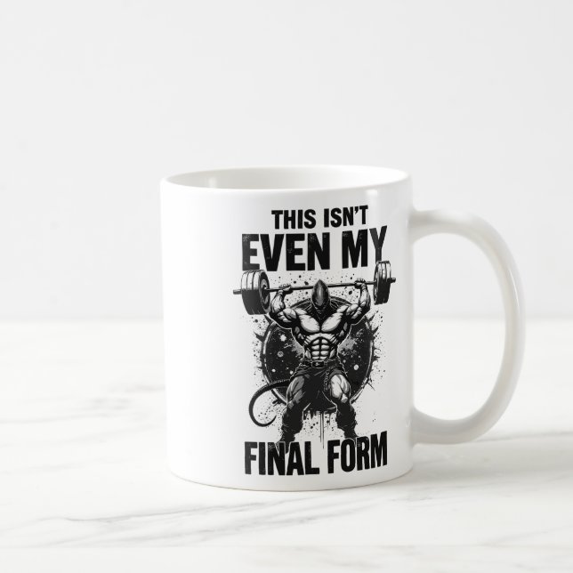 Mug Ce n'est même pas ma forme finale Gym Beast Bodybu (Droite)