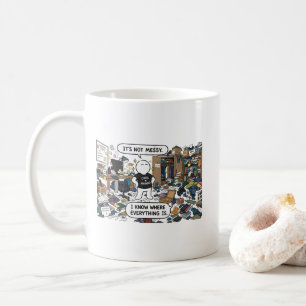 Mug Ce N'est Pas En Désordre, Je Sais Où Tout Se Trouv