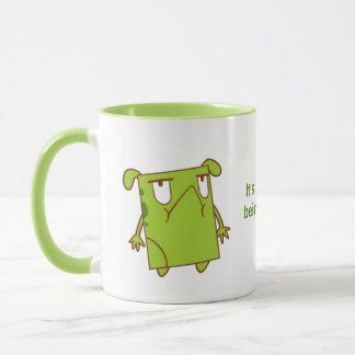Mug Ce n'est pas facile d'être vert !