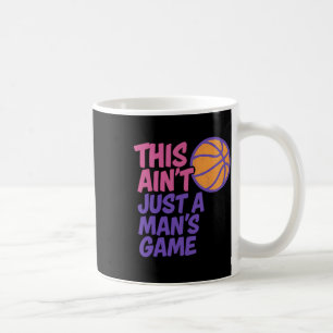 Mug Ce n'est pas juste un jeu d'hommes Women's Sketll 