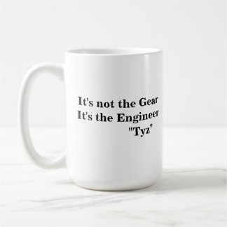Mug Ce n'est pas la vitesse, il est l'ingénieur