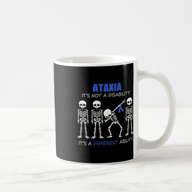 Mug Ce n'est pas un handicap Dabbing Squelette (Droite)
