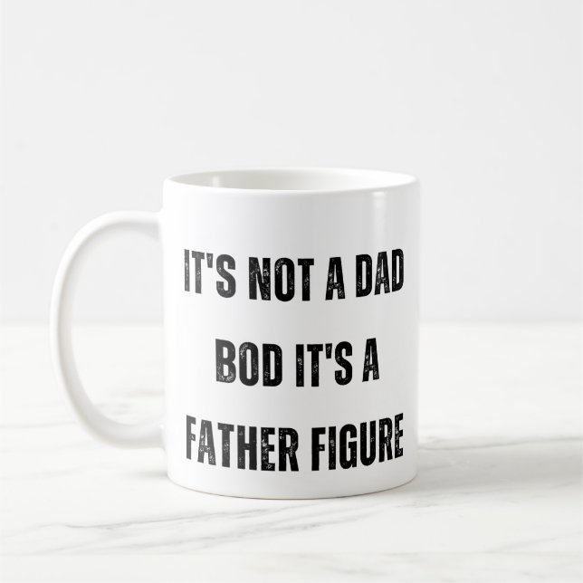 Mug Ce n'est pas un papa BOD C'est un père Figure (Gauche)