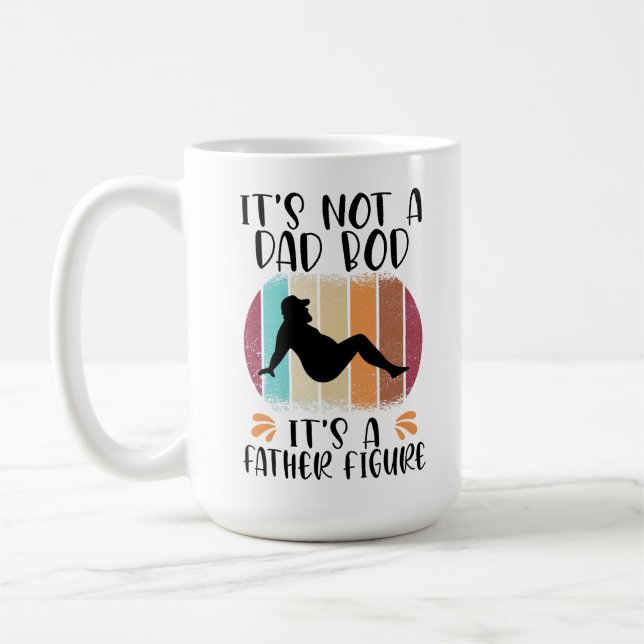Mug Ce n'est pas un papa Bod C'est un père Figure (Gauche)