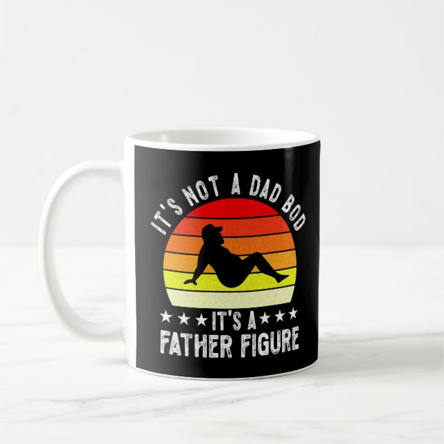Mug Ce n'est pas un papa Bod C'est un père Figure (Gauche)