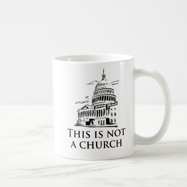 Mug ce n'est pas une église (Droite)
