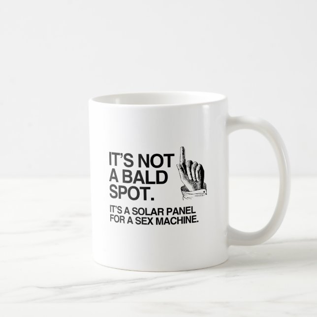 MUG CE N'EST PAS UNE TACHE CHAUVE (Droite)