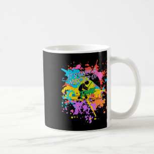 Mug Ce n'est qu'une conception de texte de temps
