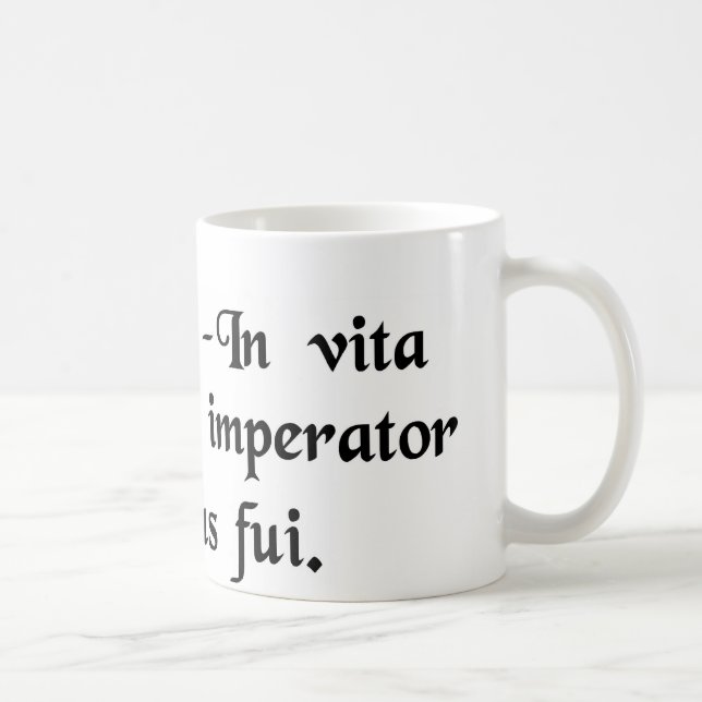 Mug Ce n'est rien--dans une vie précédente j'étais un (Droite)