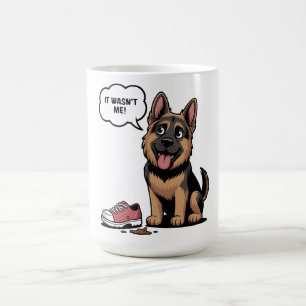 Mug Ce n'était pas moi Mignon Chien de Berger Allemand