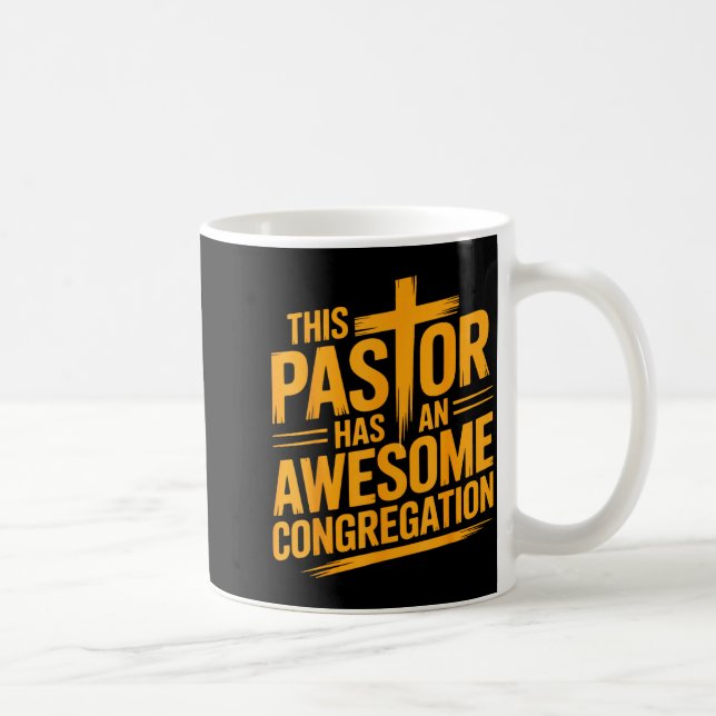 Mug Ce pasteur a une congrégation chrétienne géniale  (Droite)