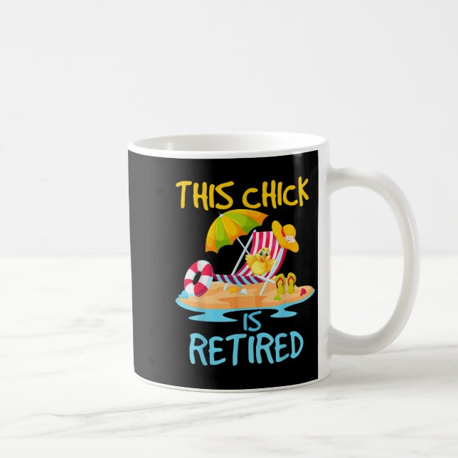 Mug Ce Pouce Est Retraité Femmes Retraitées (Droite)
