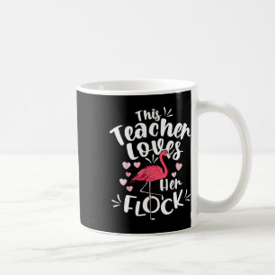 Mug Ce principal instantané aime son thé flamant de tr