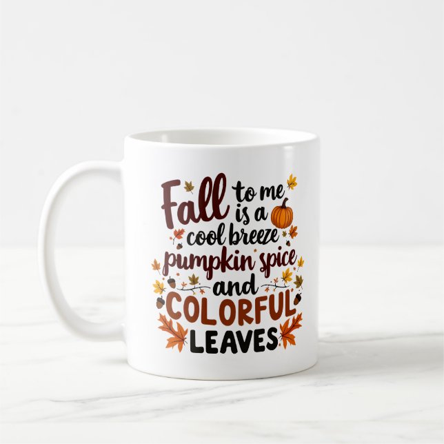 Mug Ce que la chute me fait (Gauche)