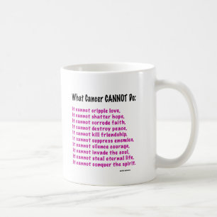 Mug Ce que le cancer ne peut pas faire Musique
