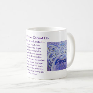 Mug Ce que le cancer ne peut pas faire Poem Angel Coff