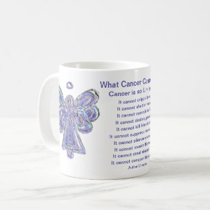 Mug Ce que le cancer ne peut pas faire Poem Art Café C