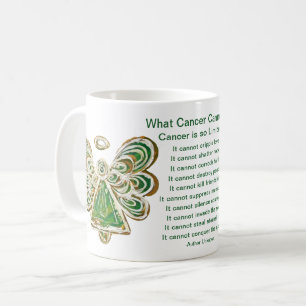 Mug Ce que le cancer ne peut pas faire Poem Art Café C