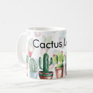 Mug Ce que le Plante Succulent Retro Vintage Cactus