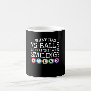 Mug Ce qui 75 boules maintiennent le bingo-test de