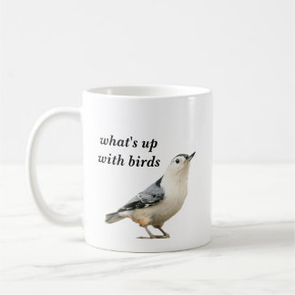 Mug ce qui est avec des oiseaux