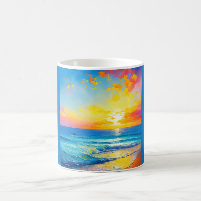 Mug "Ce qui est dans l'eau". (Centre)