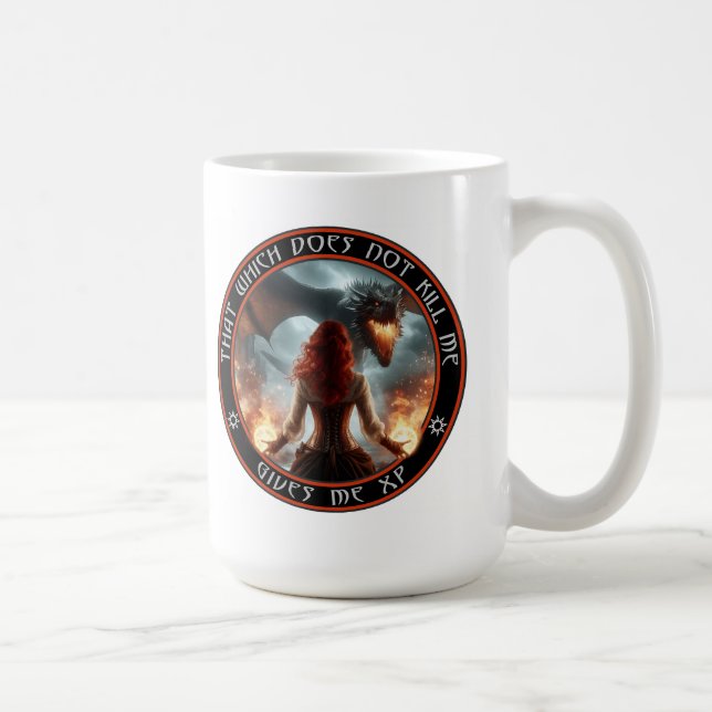 Mug Ce qui ne me tue pas me donne de l'XP (Droite)