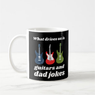 MUG CE QUI NOUS AMÈNE C'EST DES GUITARS ET DES PAPA JO