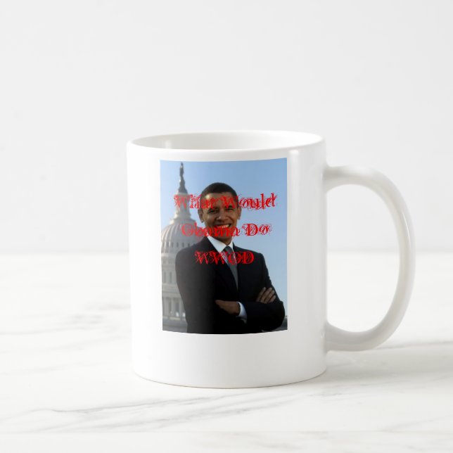 Mug Ce qui Obama ferait WWOD (Droite)