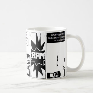 Mug Ce qui se produit à l'enterrement de vie de jeune