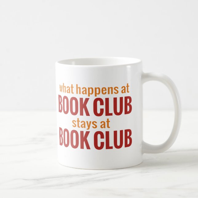 Mug Ce qui se produit aux séjours de club de lecture (Droite)