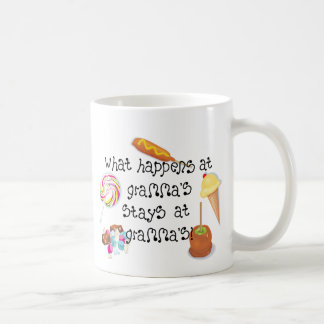 Mug Ce qui se produit aux SÉJOURS de Gramma chez