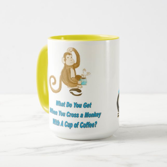 Mug Ce qui vous obtiennent quand… (Devant gauche)