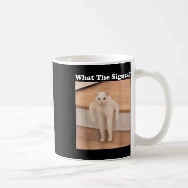 Mug Ce Sigma Mème Chat Mème Internet Mèmes Drôle Mème (Droite)