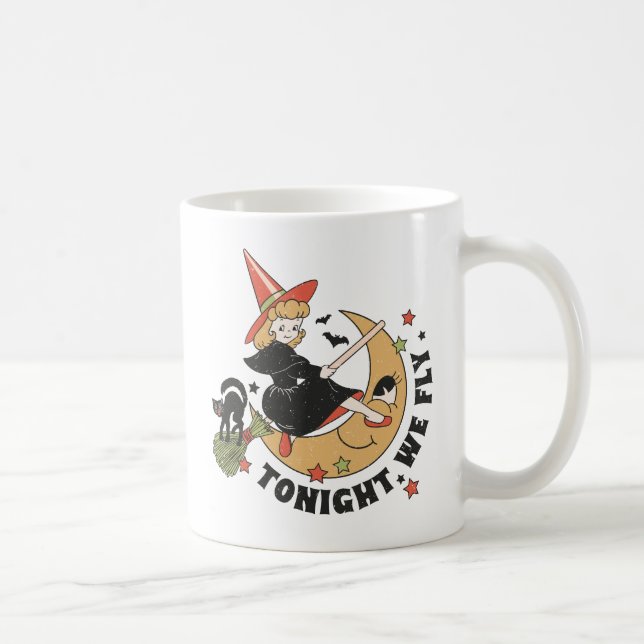 Mug Ce Soir, Nous Volons Une Sorcière Mignonne (Droite)