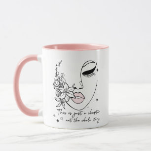Mug Ceci est juste une citation positive de chapitre