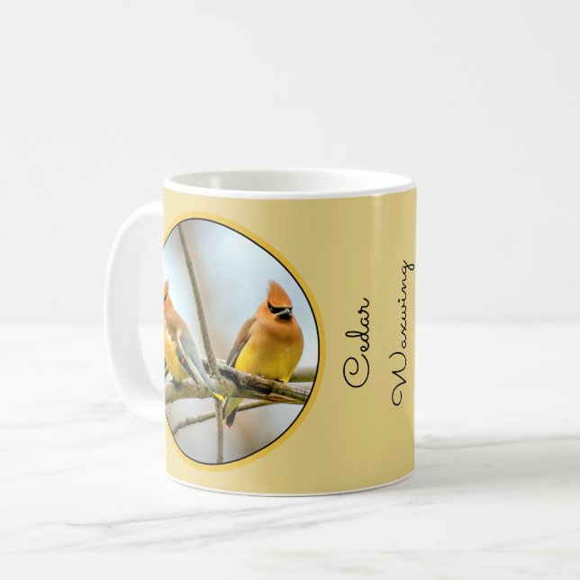 Mug Cèdre - Photographie originale (Devant gauche)