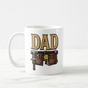 Mug Ceinture à outils Papa vintage Fête des Pères