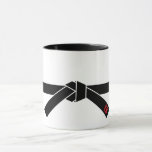 Mug Ceinture noire, 黒帯 d'arts martiaux, 武道<br><div class="desc">des *As pour cet article,  vous pouvez customiser la couleur de l'arrière - plan librement.</div>