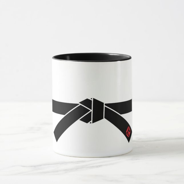 Mug Ceinture noire, 黒帯 d'arts martiaux, 武道 (Centre)