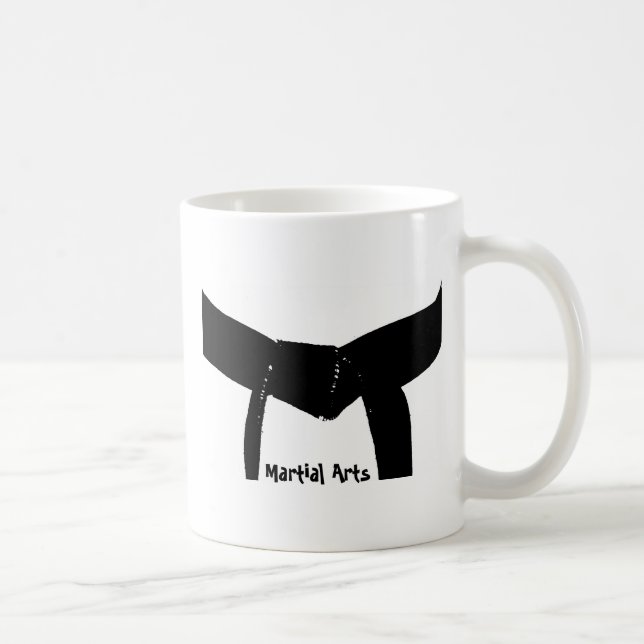 Mug Ceinture noire des arts martiaux (Droite)