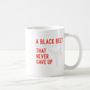Mug Ceinture noire jamais donné Karate Taekwondo Inspi