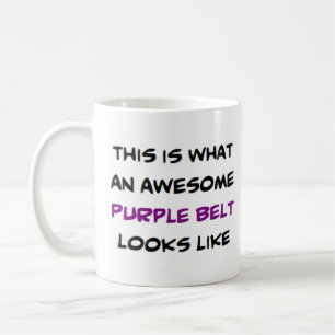 Mug ceinture violette géniale