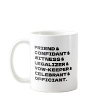 Célébrant de mariage Liste personnalisée