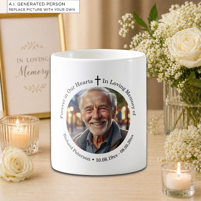 Mug Célébration de la vie 1 Photo spéciale  (Créateur téléchargé)