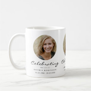 Mug Célébration de la vie en photo Memento de souvenir