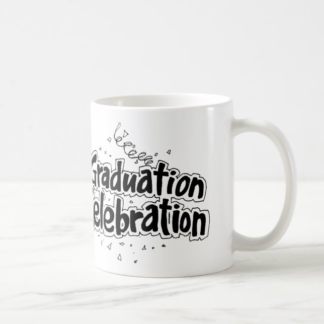 Mug Célébration d'obtention du diplôme (Droite)