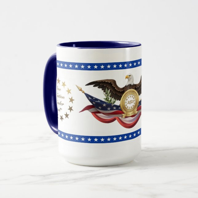 Mug Célébration du 250e anniversaire de la liberté / d (Devant gauche)